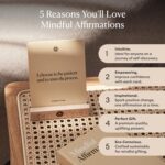 Intelligent Change Mindful Affirmations, 52 Positive Affirmation Cards for Women with Display Stand, Daily Affirmations for Inspiration, Mindfulness & Self Care, Unique Gifts for Women and Men - Image 2