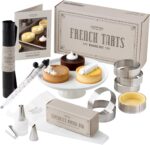 French Tart Baking Set | Unique Baking Gifts for Women BFF Kitchen Baking SuppliesPresent a Food Making Kit For Adults & Parisian Cooking Tools for Pastry Dessert