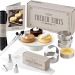 French Tart Baking Set | Unique Baking Gifts for Women BFF Kitchen Baking SuppliesPresent a Food Making Kit For Adults & Parisian Cooking Tools for Pastry Dessert