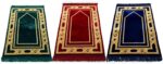 Home Collection Islamic Prayer Mat - Islam Praying Rug for Muslim Women & Men - Soft Turkish Salah Mats Eid & Ramadan Gifts - Pray Bead (Tesbih) Included - Made in Turkiye - Green - Image 7