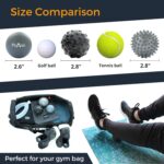 Plyopic. Massage Ball Set – for Deep Tissue Muscle Massage, Myofascial Release, Trigger Points, Mobility, Plantar Fasciitis - Eliminate Muscle Tension & Tightness in Your Back Neck Foot - Image 7
