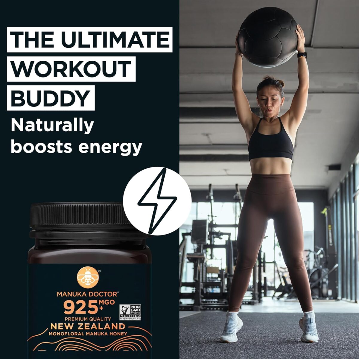 MANUKA DOCTOR - MGO 925+ Manuka Honey Monofloral, 100% Pure New Zealand Honey. Certified. Guaranteed. RAW. Non-GMO (8.75 oz) - Image 3