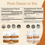 Real Mushrooms Cordyceps Capsules - Performance Mushroom Extract Supplement with Organic Militaris for Energy Immune Support Vegan Supplement, Non-GMO, 120 Caps - Image 3