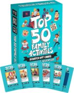 Top 50 Family Activities - 50 Fun Scratch Off Family Adventures and Family Games for Deep Bonding - Fun for Kids and Adults - Gifts for Family - Perfect for Family Fun Time & Family Night
