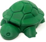 Munnygrubbbers - Mini Desktop Turtle Sand Box - 6 x 6 in - Stress Relief - Includes Soft Moldable Play Sand and Mini Tool Accessories - Novelty Gift - Desktop Decor - Zen Garden - (Green) - Image 4