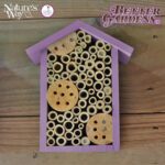 Nature's Way Bird Products PWH1-B Purple Bee House - Image 4