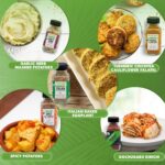 FreshJax Organic Salt Free Seasonings Gift Set | Pack of 5 Organic Sodium Free Seasoning | Grilling gifts for Men | Salt Free Seasonings and Spices for Cooking | Gourmet Seasoning Set - Image 4