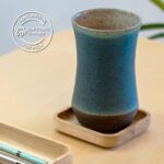 HOEK Stack Modular Desk Organizer - Sustainable Solid Wood with Sliding & Stackable Trays, Cork Bottom for Office Stationary & Workspace Essentials - Mid-Century Modern Setup to Study (Birch) - Image 7