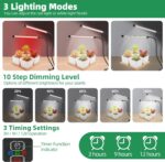 Grow Light 6500K Full Spectrum Plant Grow Lamp with Clip - 84 LED Plant Light for Indoor Plants - Image 6