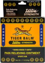 Tiger Balm Pain Relieving Ointment, Sports Ultra, 50g – Professional Size – Sports Rub Ultra Strength – Relief for Hand Arthritis – Tiger Balm Ultra