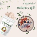 Organic Fiber Supplement (Inulin, Acacia, Psyllium Husk), 2 Pounds, 3-in-1 Formula, Daily Soluble Fiber, Unflavored, Prebiotics Supplement for Digestive Health, Hunger Control, Vegan - Image 8
