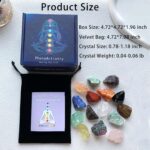 15Pcs Healing Crystal Set, Healing Crystals and Stones, Real Rough Raw Chakra Crystal and Healing Stones Set, for Healing, Yoga, Reiki, Meditation - Image 6