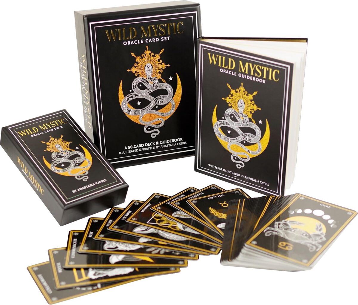 Wild Mystic Oracle Card Deck: A 50-Card Deck and Guidebook - Image 2
