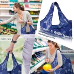 BeeGreen Gifts for Animal Lovers Women Animal Reusable Shopping Bags Grocery Totes 10 Pack with Zipper Carry Pouch Cute Shopper Bags XLarge Machine Washable Durable Bags - Image 6