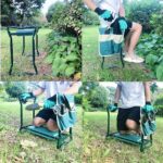 BESTHLS Garden Kneeler and Seat - Heavy Duty Folding Stool with Thick Pad, Tool Pouch, 330 lbs Capacity - Knee & Back Support, Perfect for Seniors, Women, Men - Image 6