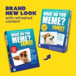 WHAT DO YOU MEME? Family Edition by Relatable, Now with Refreshed Content - Kids Games 8+, Family Games for Kids and Adults, Easter Basket Stuffers, Includes 300 Caption Cards, 108 Photo Cards - Image 2
