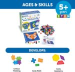 Learning Resources STEM Explorers Pixel Art Challenge, STEM Toys for Kids, Coding Basics for Kids, Easter Toys, Ages 5+,402 Pieces - Image 5