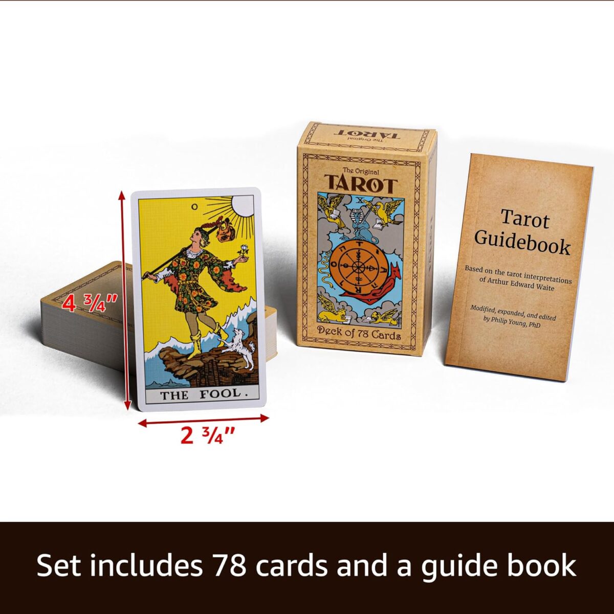 The Original Tarot Cards Deck with Guide Book for Beginners, Alternative to Rider Waite Smith - Image 7