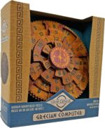 Project Genius Grecian Computer Mechanical Math Puzzle, Wooden Brainteaser Gift for History Buffs and Smart Kids, Teens, and Adults - True Genius Series Inspired by The Ancient Antikythera Mechanism