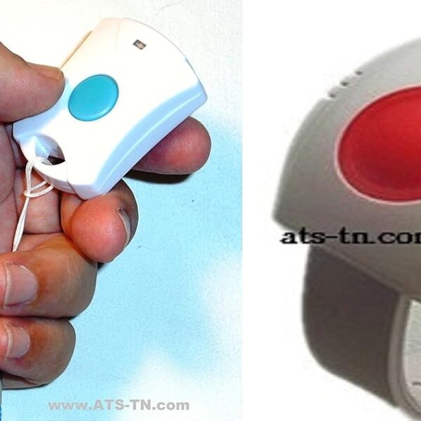 Medical Alert System - NO Monthly FEES - Includes Necklace Panic Button and Waterproof Wrist Wireless Help Buttons - Elderly Home Help Alarm Life Monitor