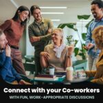 400 Conversation Cards for Coworkers – Fun Icebreaker Teambuilding Game for Work – Best Get to Know Your Colleagues Questions & Engaging Topics for Office Breaks - Image 2