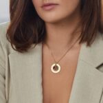 Birthstone Necklace for Mom 1 to 5 Kids Names and Birth Month Stones, Custom Family Jewelry for Women, Personalized Birthday Day, Mother's Day Gift for Wife Girlfriend, Grandma, 18k Gold Plated - Image 8