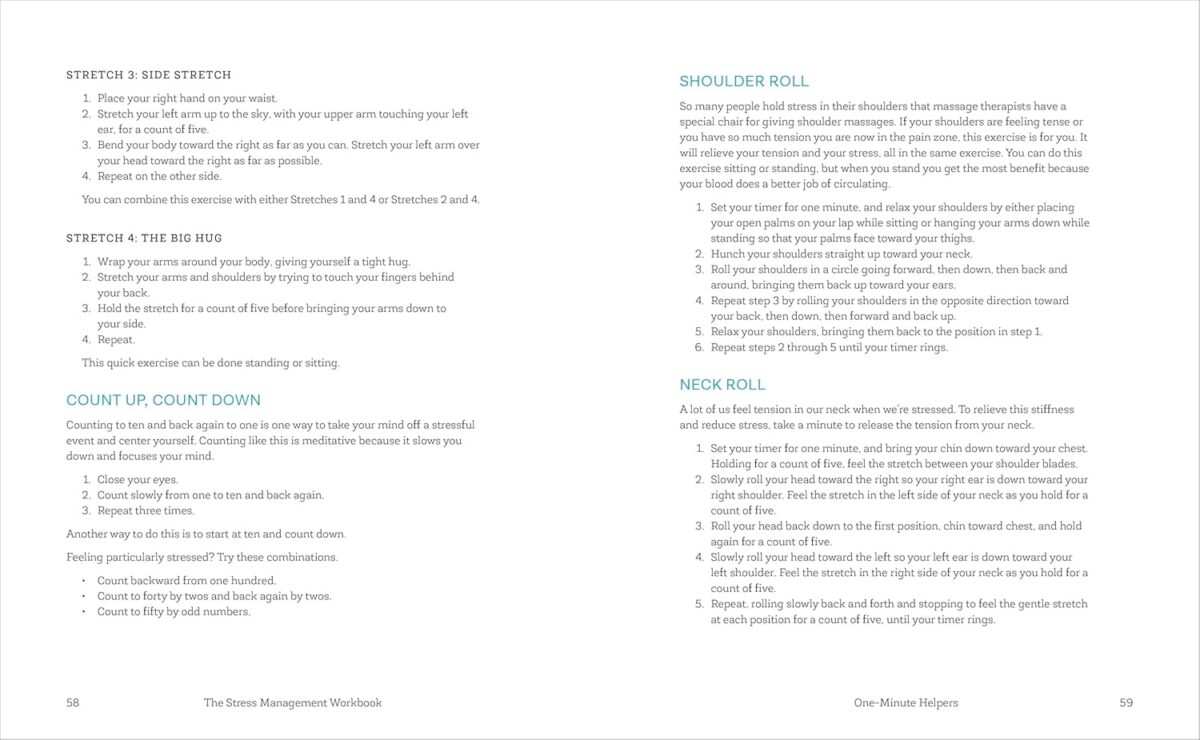 The Stress Management Workbook: De-stress in 10 Minutes or Less - Image 4