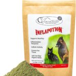 Glacier Peak Holistics Inflapotion - Natural Herbal Anti-Inflammatory for Dogs & Cats, Organic Remedy for Arthritis, Inflammation, Hip & Joint Pain, Mobility & Wellness - 3oz (90 Servings)