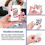 Playing Cards Large Print for Adults - 2 Pack, Large Print Playing Cards for Seniors, Vision Impaired, Low Vision Crowd, for Blackjack, Euchre, Canasta Card Game - Image 5