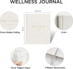 And Per Se Wellness Journal-Daily Mental Health And Gratitude Journal For Women & Men, Undated Self Care Planner With Goal & Reflection - Hardcover(Beige) - Image 2
