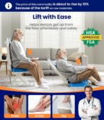 MAIDeSITe Electric Chair Lift, Get Up from Floor, Floor Lift for Elderly, Can be Raised to 20”, Help You Stand Up Again, Support Up to 300 LBS, Item Weight 30 LBS, FSA HSA Eligible, JC35M3 - Image 2