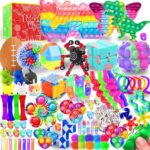 Fidget Toys Set, 160 Pack Sensory Toys Party Favors Kids Autism Autistic Children, Classroom Treasure Box Chest Prizes Pinata Stuffer Gifts Small Mini Bulk Toy Carnival ADHD - Image 4