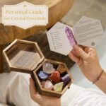 Premium 7 Chakra Stones Set – Large Raw Crystals and Healing Stones with Rose Quartz, Amethyst, and Lapis Lazuli in Wooden Box for Healing and Protection – Spiritual Gift for Women with Guide Booklet - Image 4