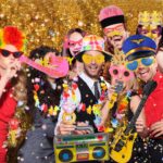 Bulk Opulent Photo Booth Props Set for Adult, Novelty Funny Hats and Glasses, Colorful Wig, Inflatable, Phtot Booth Props Kit for Graduation, Wedding, Birthday, Bachelorette and All Occasions - Image 7