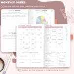 Clever Fox Self-Care Journal Pocket – Daily Reflection Notebook – Mental Health & Personal Development Planner, Meditation & Mood Log (Rose Gold) - Image 3