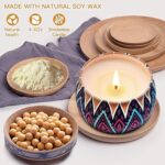 Scented Candles Gift Set, 4 Pack Aromatherapy Candles, Stress Relief Gifts for Women, Up to 120H Burning, Candles for Home Scented, Ideal for Birthday, Diwali, Christmas Gifts - Image 7