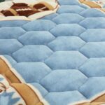 Prayer Rug Muslim Prayer Mat Islamic - Very Thick Prayer Rug Sajadah for Men Women with Islam Prayer Beads Soft and Luxury (Blue Grey) - Image 8