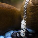 Rainbow Moonstone Healing Crystal Necklace - Lunar Pendant Balance, Inner Light, Love & Creativity - Image 3