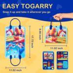 Fidget Blanket for Adults with Dementia, Dementia Activities for Seniors, Alzheimer's Products Multi-Use Busy Sensory Board, Gifts for Him Her Dementia Products for Elderly and Children with Autism - Image 4