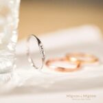 Personalized Name Ring, Custom Engraved Stacking Ring, Dainty Jewelry Gift for Women, Mother's Day Gift for Her, Birthdays, Bridesmaids, Friends, Moms, and Grandmas - RF1-D - Image 4