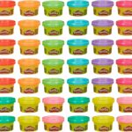 Play-Doh Bulk 42-Pack of 1-Ounce Cans, Easter Basket Stuffers for Girls & Boys, Party Favors, Kids Arts & Crafts, Preschool Toys, Ages 2+ (Amazon Exclusive)