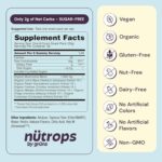 Nutrops Sugar-Free Lions Mane Mushroom Gummies for adults, Functional Nootropics, Herbal Brain Supplement for Energy, Brain Health, Cognitive, Memory & Focus, Reishi, Chaga, Cordyceps, Coriolus - 28 Day Supply - Image 4