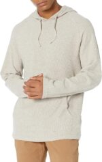 Amazon Essentials Men's Pullover Hoodie, Long-Sleeve Slub Thermal (Previously GoodThreads)