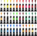 ESRICH Acrylic Paint Set,64PCS Painting Supplies with Wooden Easel,Brushes,36Colors Acrylic Paint, Canvases,Palette,Paint Knives Etc,Painting Kit for Adults,Students,Hobbyists,Beginners - Image 6