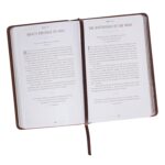 Walking with God Devotional - Brown Faux Leather Daily Devotional for Men & Women 365 Daily Devotions - Image 4