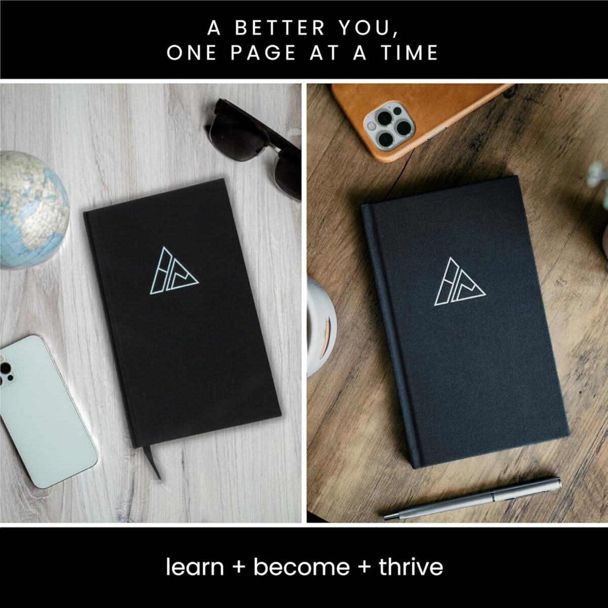 Self-Mastery Journal for Men - Daily Productivity Journal for Happiness, Gratitude, Mindfulness, Self Care & Reflection – Goal / Guided Journal for Men & Women – Inspirational Journal - Image 4