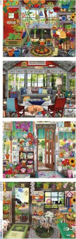 Ceaco - 4 in 1 Multipack - Tracy Flickinger - (4) 500 Piece Jigsaw Puzzle - Image 6