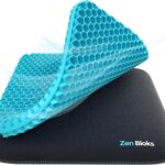 XL Extra Thick (20"x20"x2") Cooling Gel Seat Cushion for Pressure Relief Pad, Office, Gaming Chairs, Car Seat for Driving, Wheelchairs, Breathable Support, Non-Slip