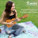 Kmise Soprano Ukulele Professional Mahogany Instrument 21 Inch Hawaiian Ukalalee for Beginner With Ukelele Starter Kit ( Free Online Lesson Bag Tuner Strap Replacement Strings Instruction Booklet ) - Image 8
