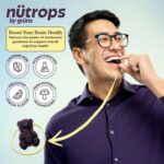 Nutrops Sugar-Free Lions Mane Mushroom Gummies for adults, Functional Nootropics, Herbal Brain Supplement for Energy, Brain Health, Cognitive, Memory & Focus, Reishi, Chaga, Cordyceps, Coriolus - 28 Day Supply - Image 2